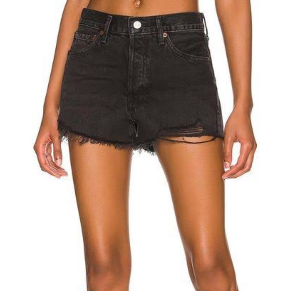 Agolde Parker Short Black 24